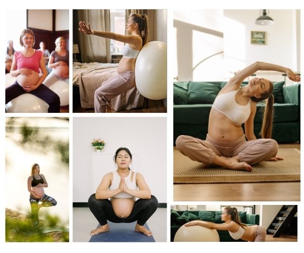 Lista de Exercícios de Yoga Para Uma Gravidez Saudável